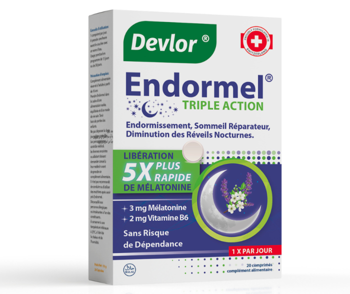 DEVLOR Endormel triple action – Parapharmacie Ennour