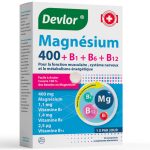 DEVLOR Magnésium 400+B1+B6+B12