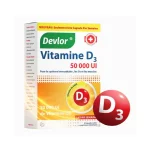 Devlor vitamine D3 50000ui capsules molles bt/8