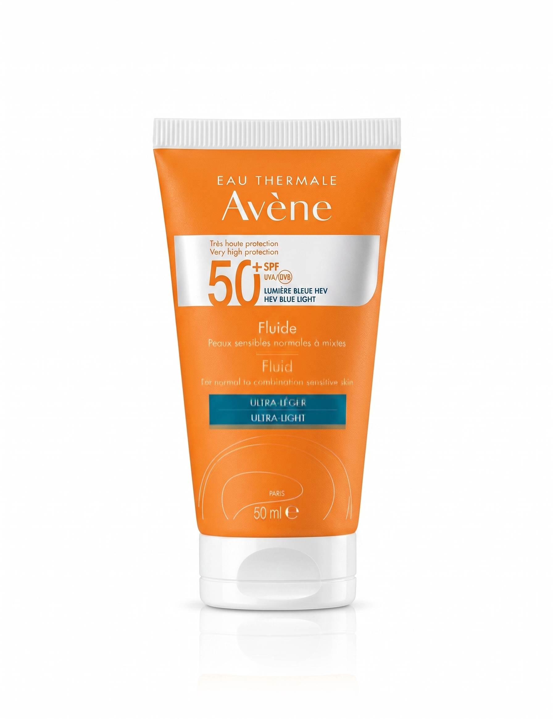 a' (1) Avène fluide spf 50 + peaux sensibles normales à mixtes – Image 1