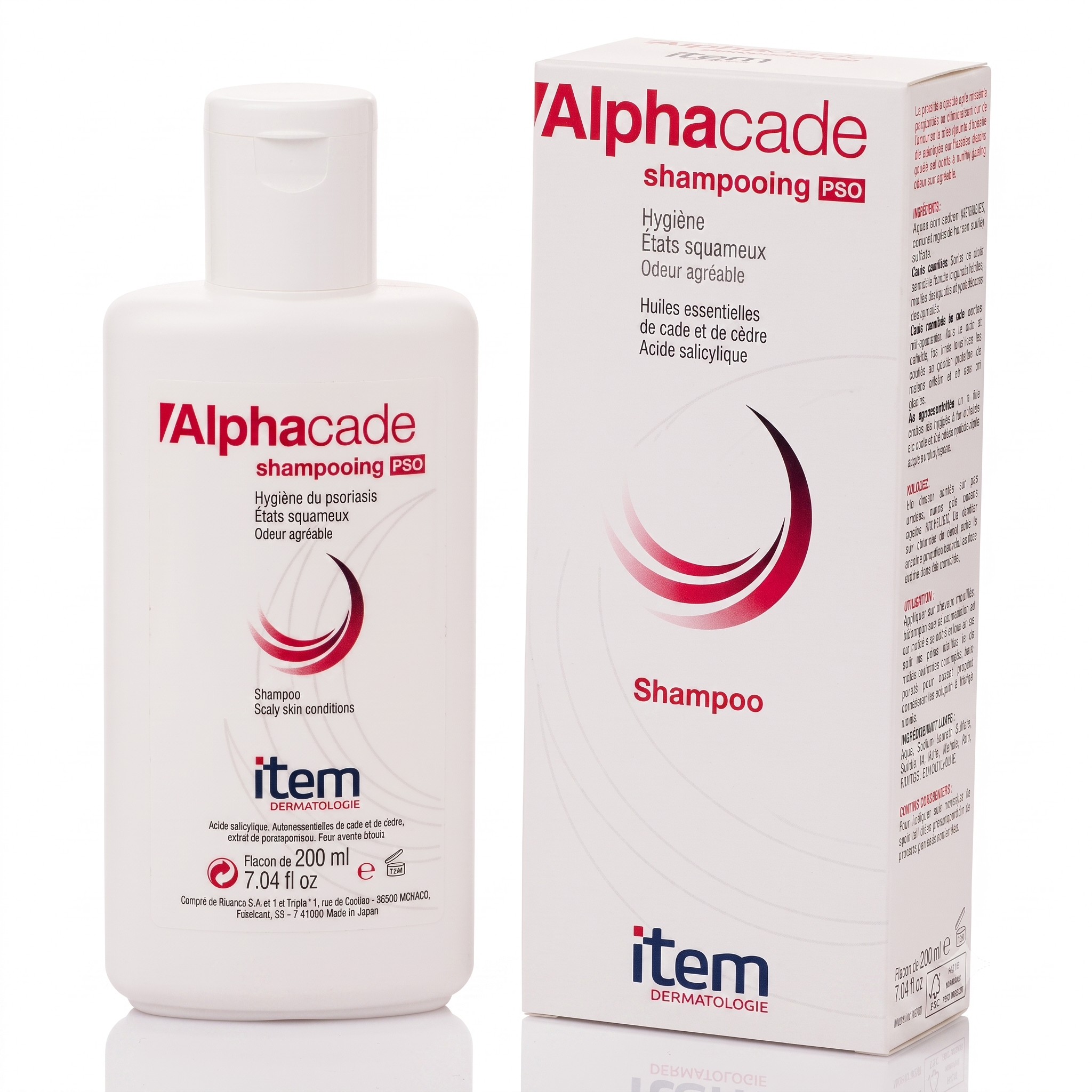 Alphacade shampooing Item Alphalight shampoing 200 ml – Image 1